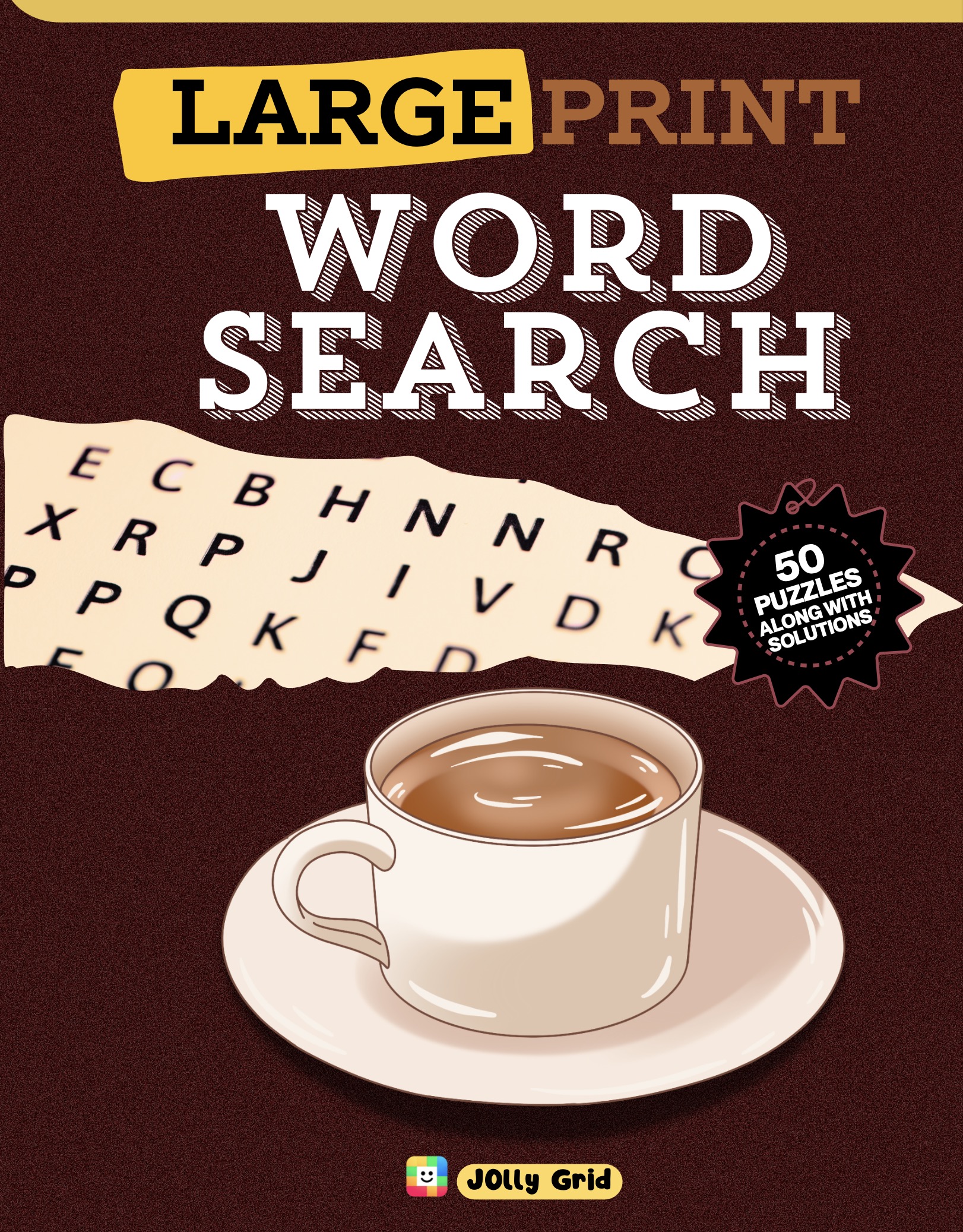 Coffee Themed Word Search